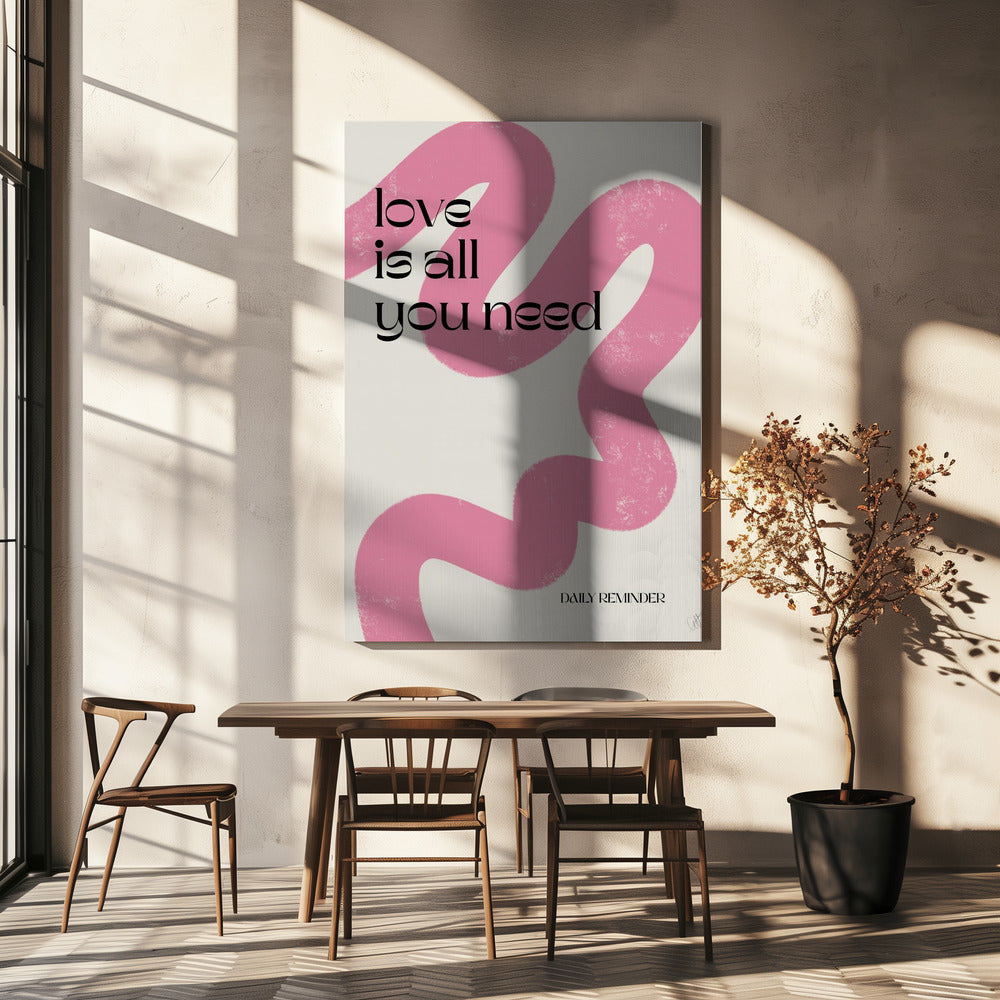 Love is all you need | Canvas