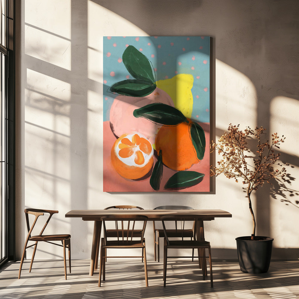 Citrus Symphony | Canvas