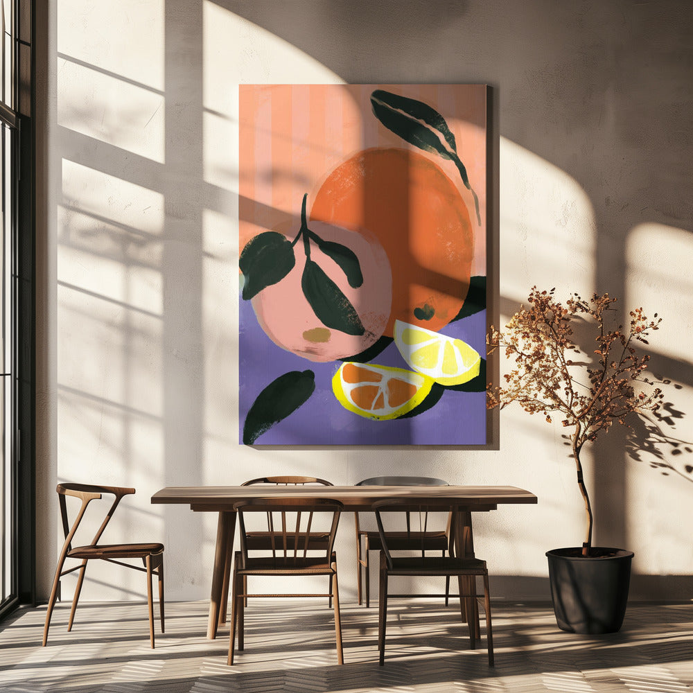 Citrus Harmony | Canvas