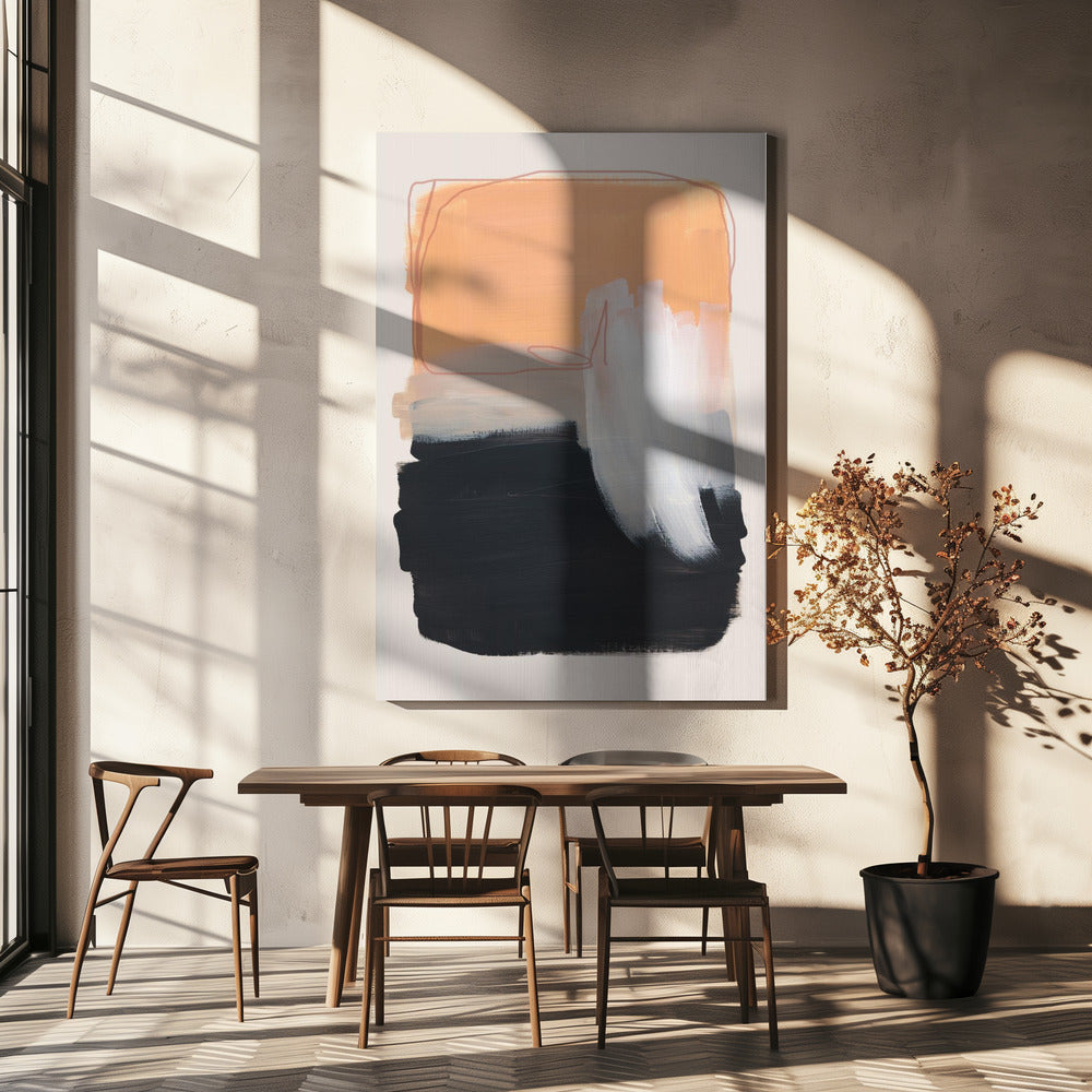 Abstract Brush Strokes 122 | Canvas