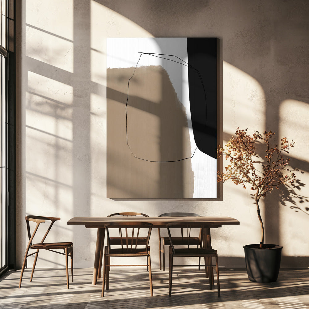 Abstract Linescape | Canvas