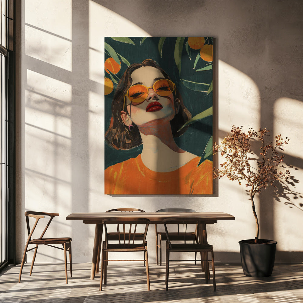 Golden Gaze | Canvas