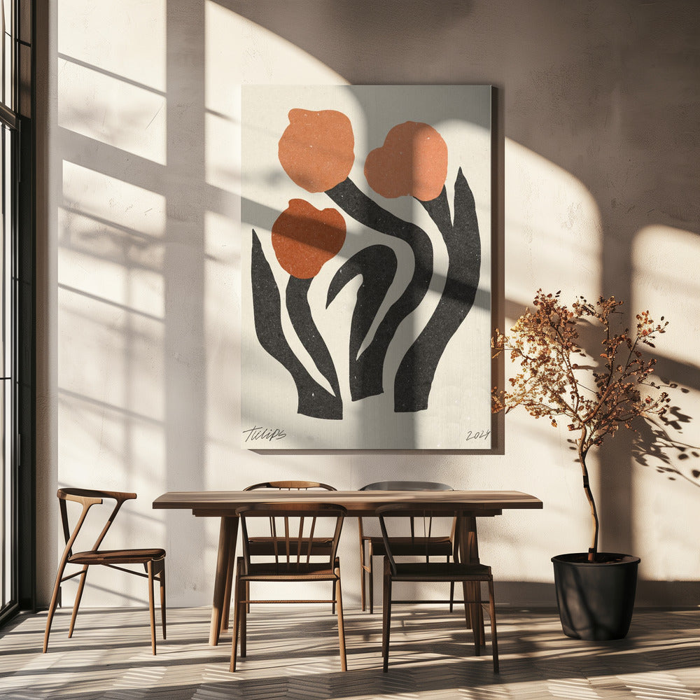 Modern Flower 02 | Canvas