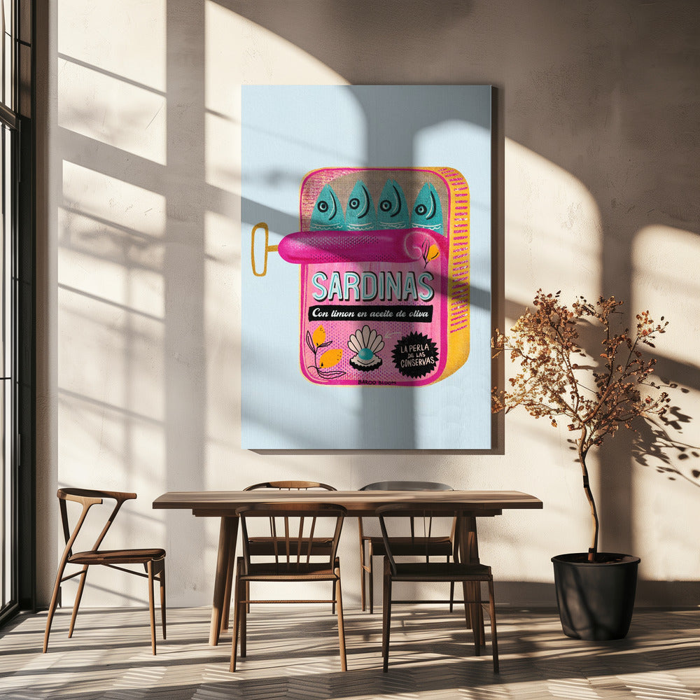 Sardines Tin Can | Canvas