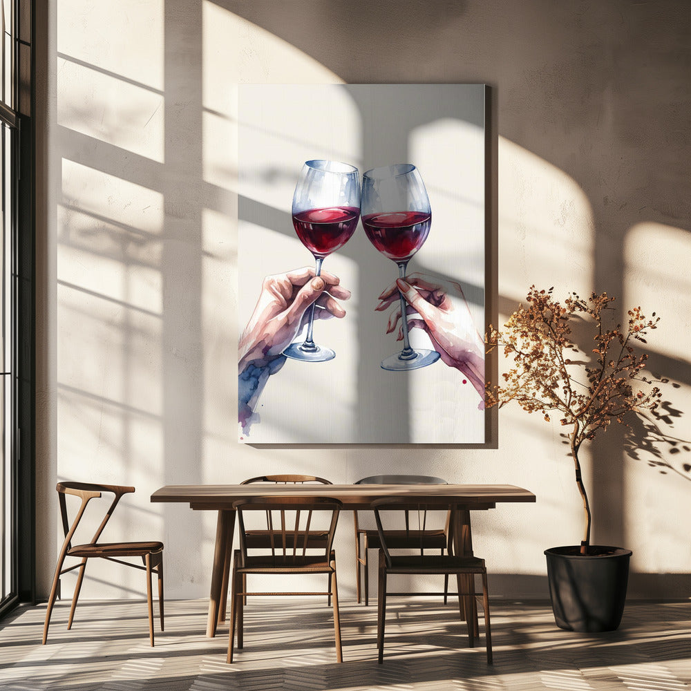 Cheers to us | Canvas