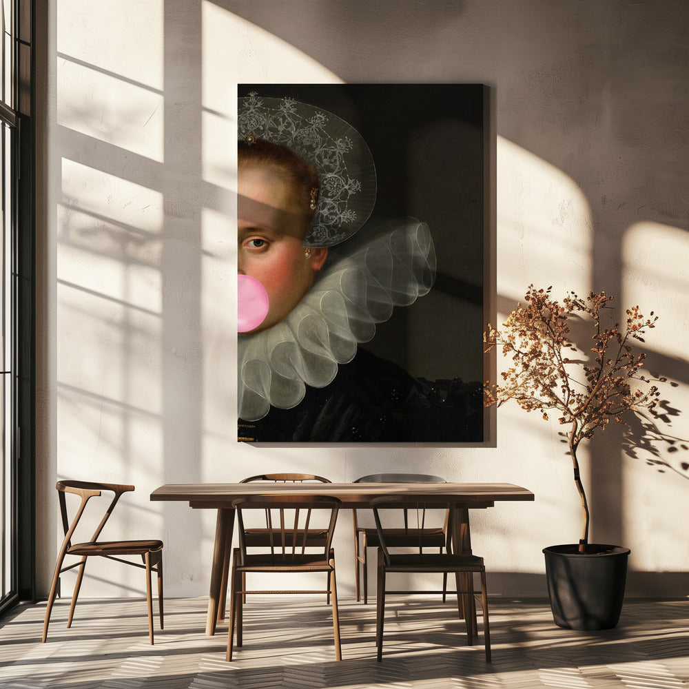 Bubble Gum Queen | Canvas