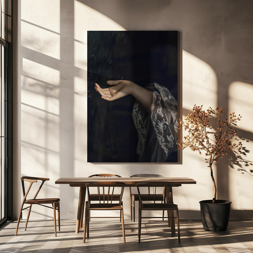 Detail Of Woman / Oil Painting | Canvas