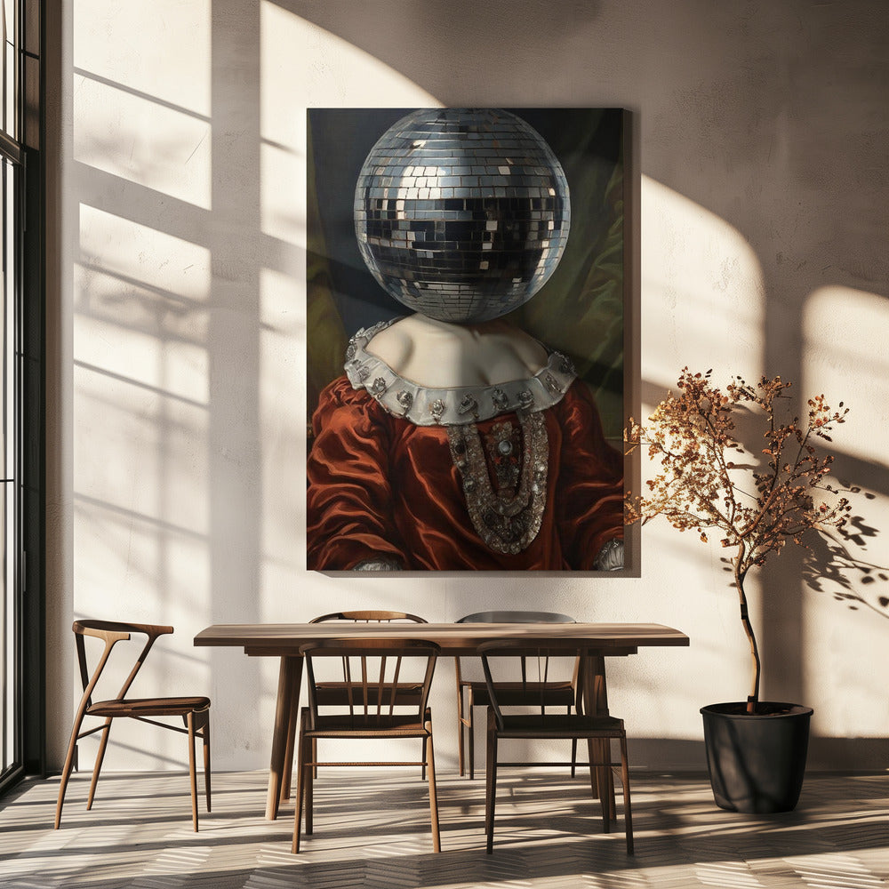 Antique Disco Ball | Canvas