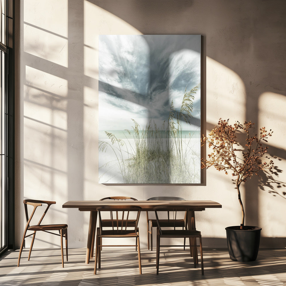 Calmness on the beach | Canvas