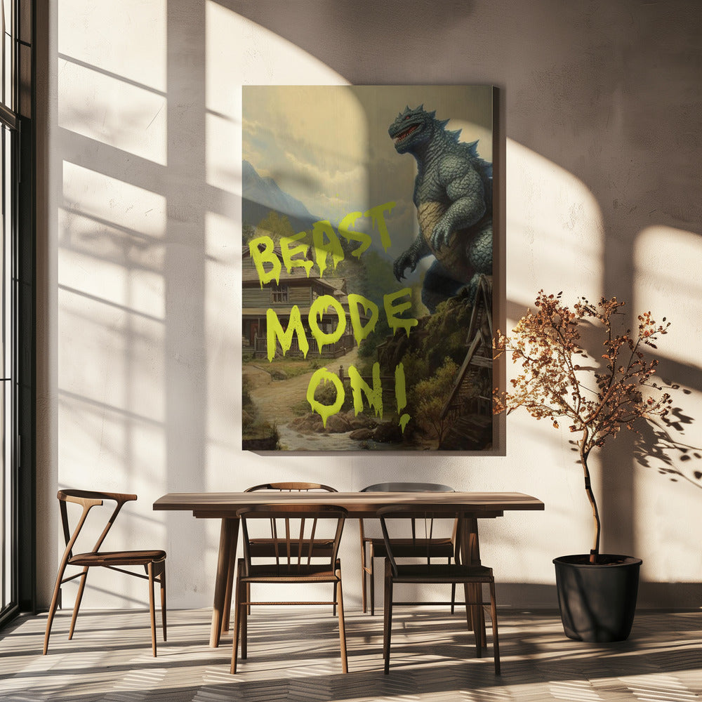 Beast Mode On | Canvas