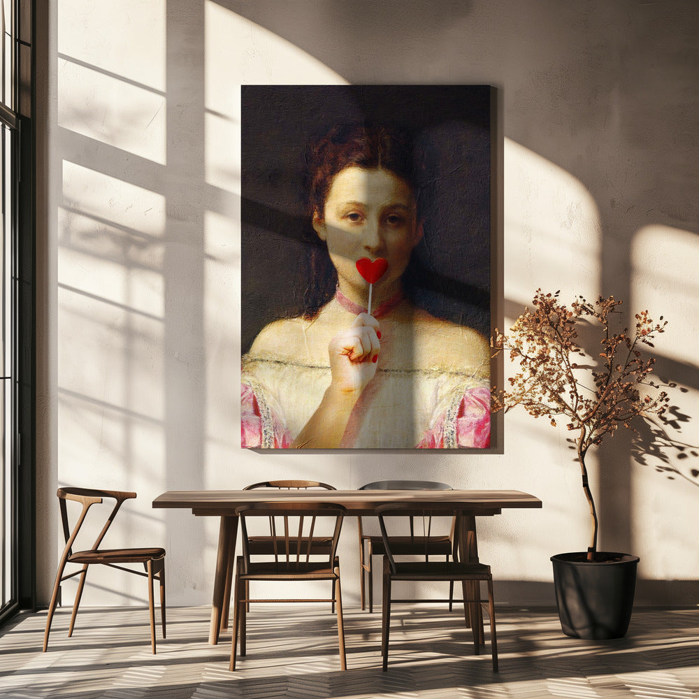 Lollipop Girl | Canvas