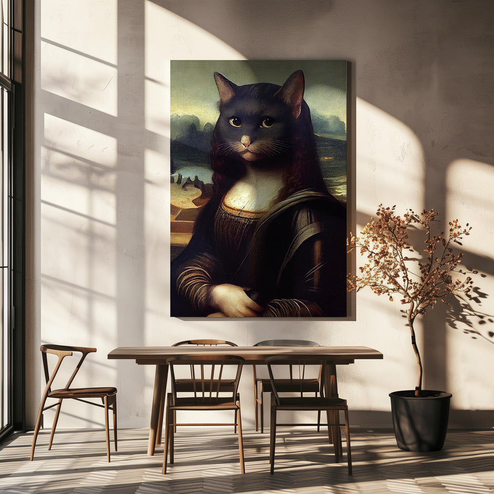 Meowlisa | Canvas