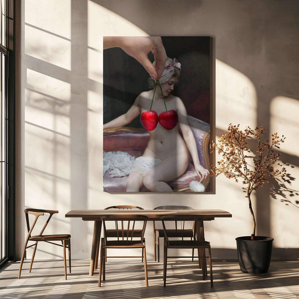 My Little Cherries #1 | Canvas