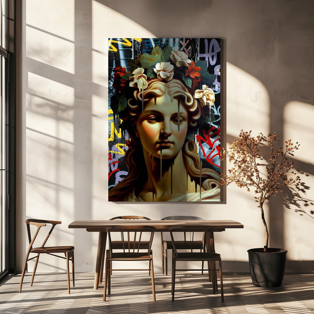 Vandal Pietà | Canvas