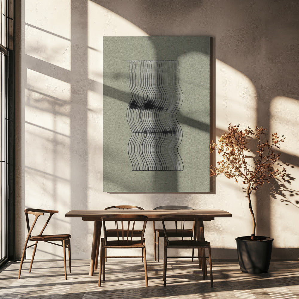 Wavy Reflections | Canvas