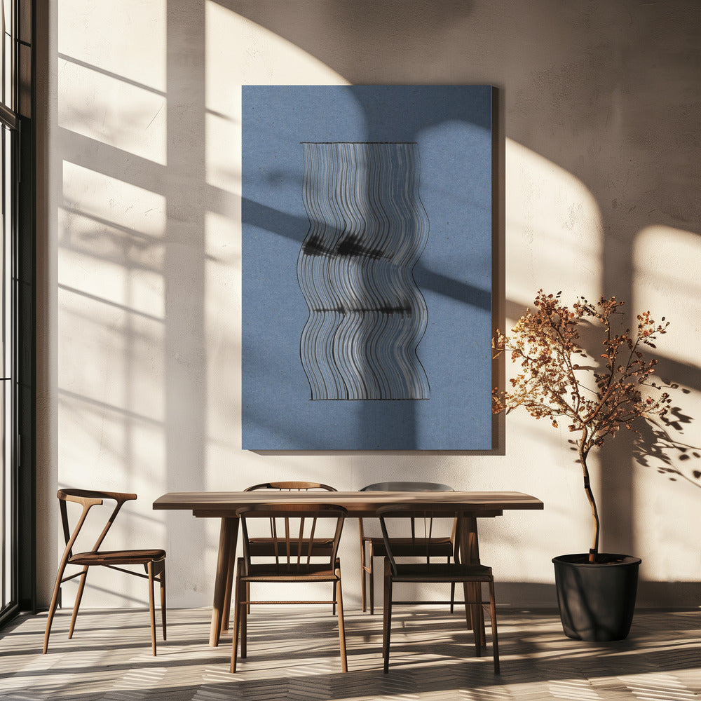 Wavy Reflections | Canvas