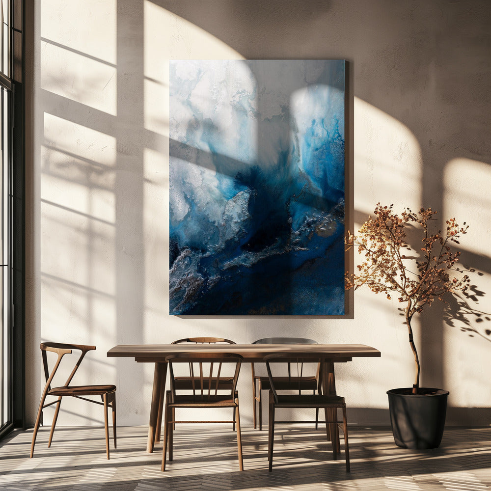 Seascape abstraction - Blue Waters | Canvas