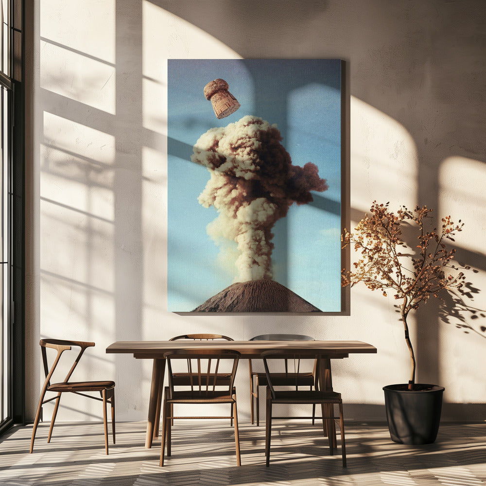 Volcanic Pop - Champagne Party | Canvas