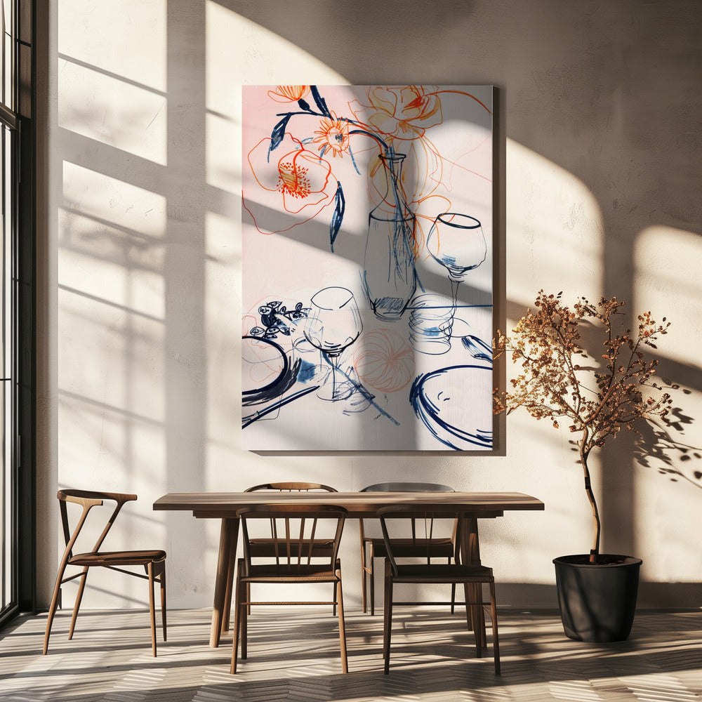 Floral Still-Life | Canvas