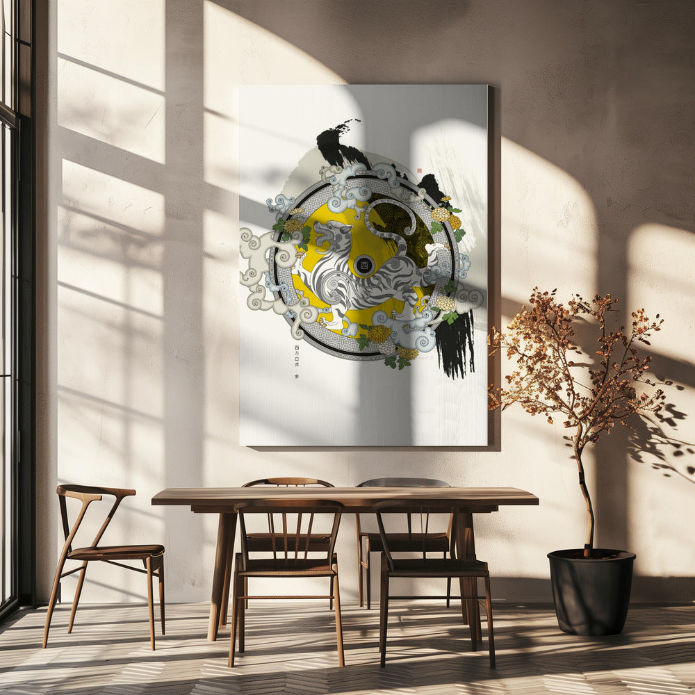 White Tiger of the West | Canvas