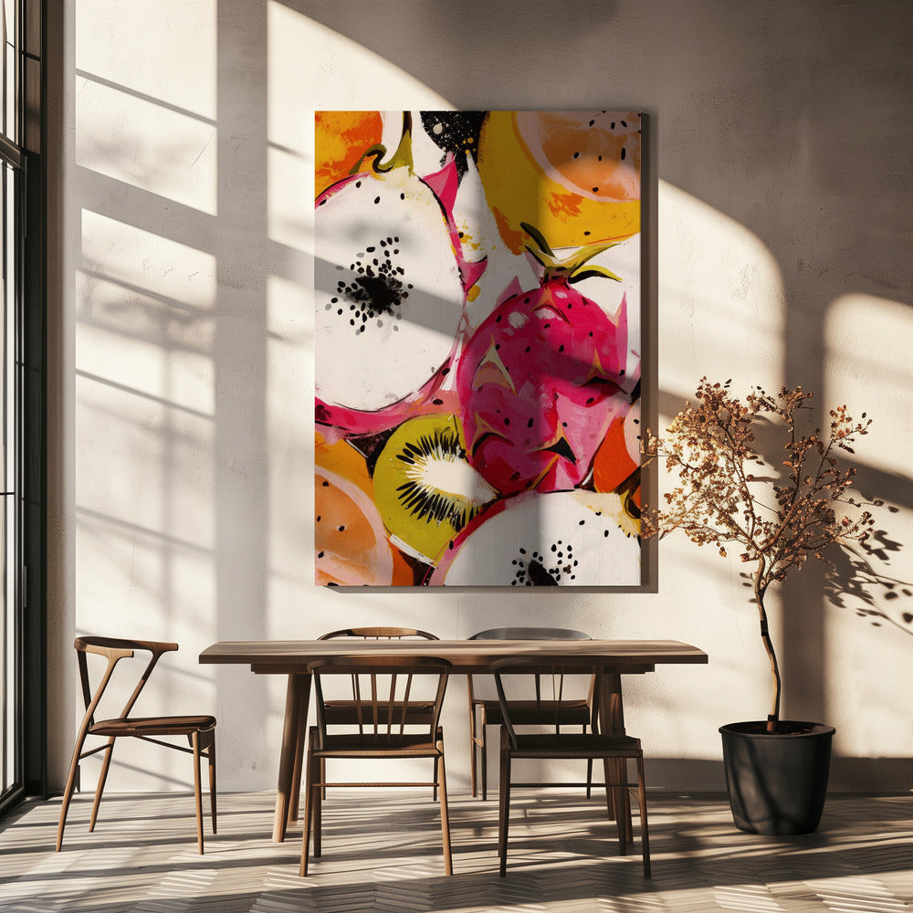 Vibrant Tropical Medley | Canvas
