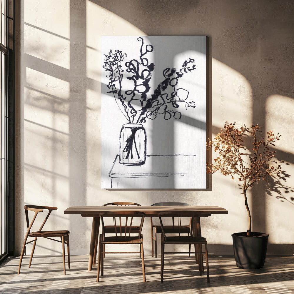 Black and White Still Life | Canvas