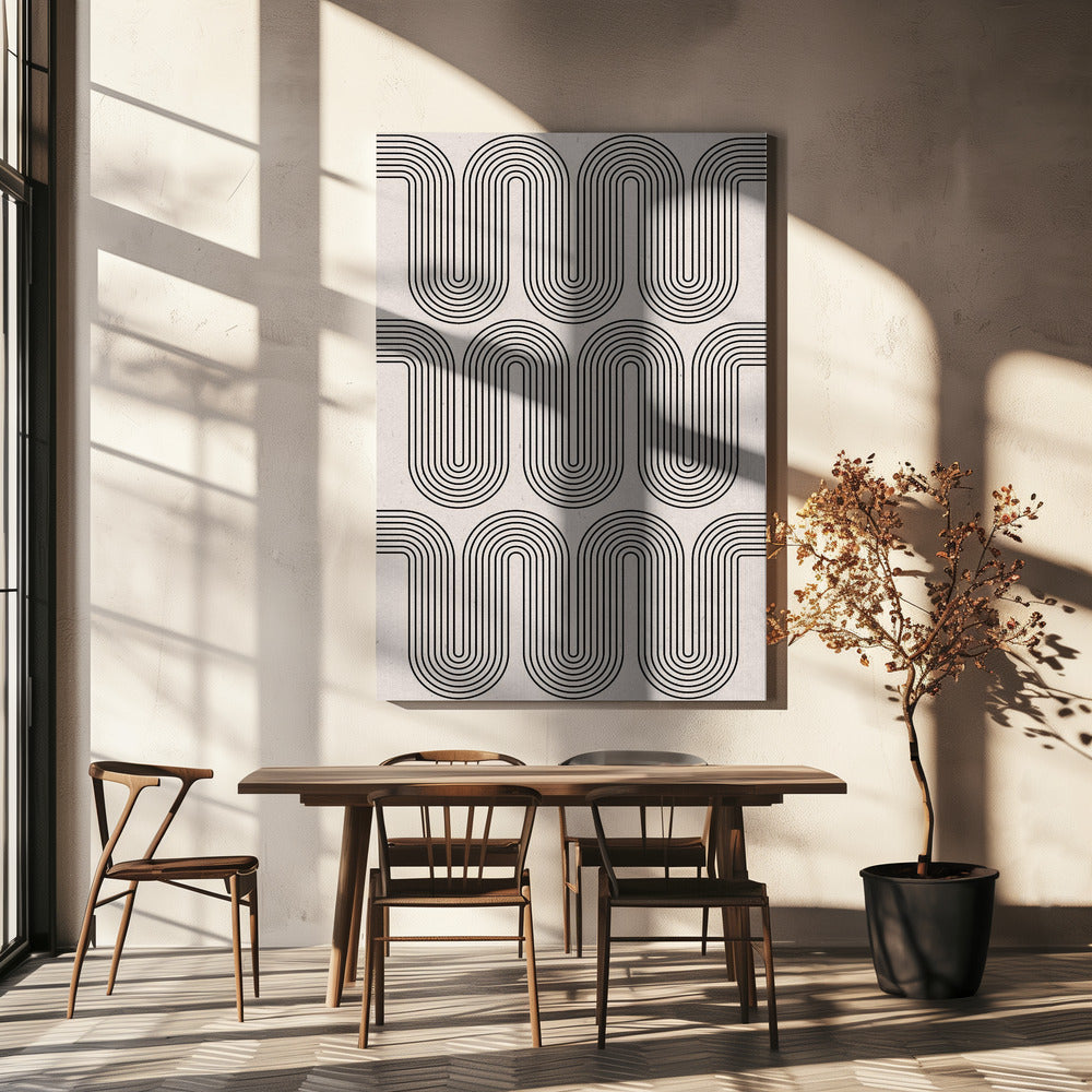 Retro Waves | Canvas