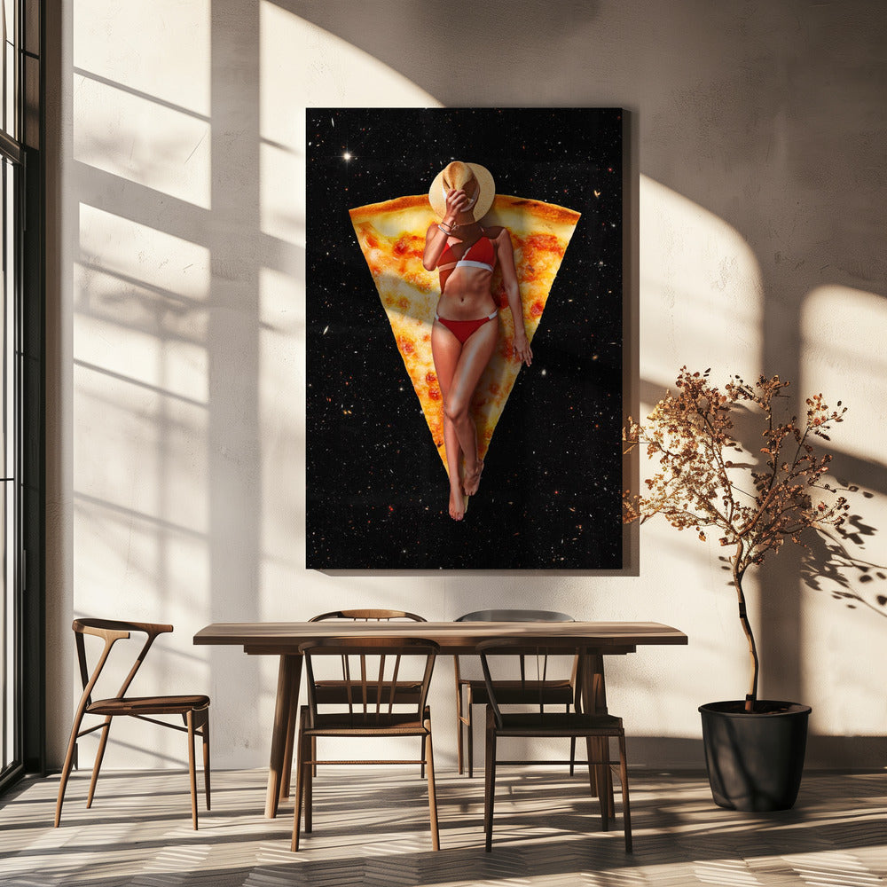 Pizza Sun Tan | Canvas
