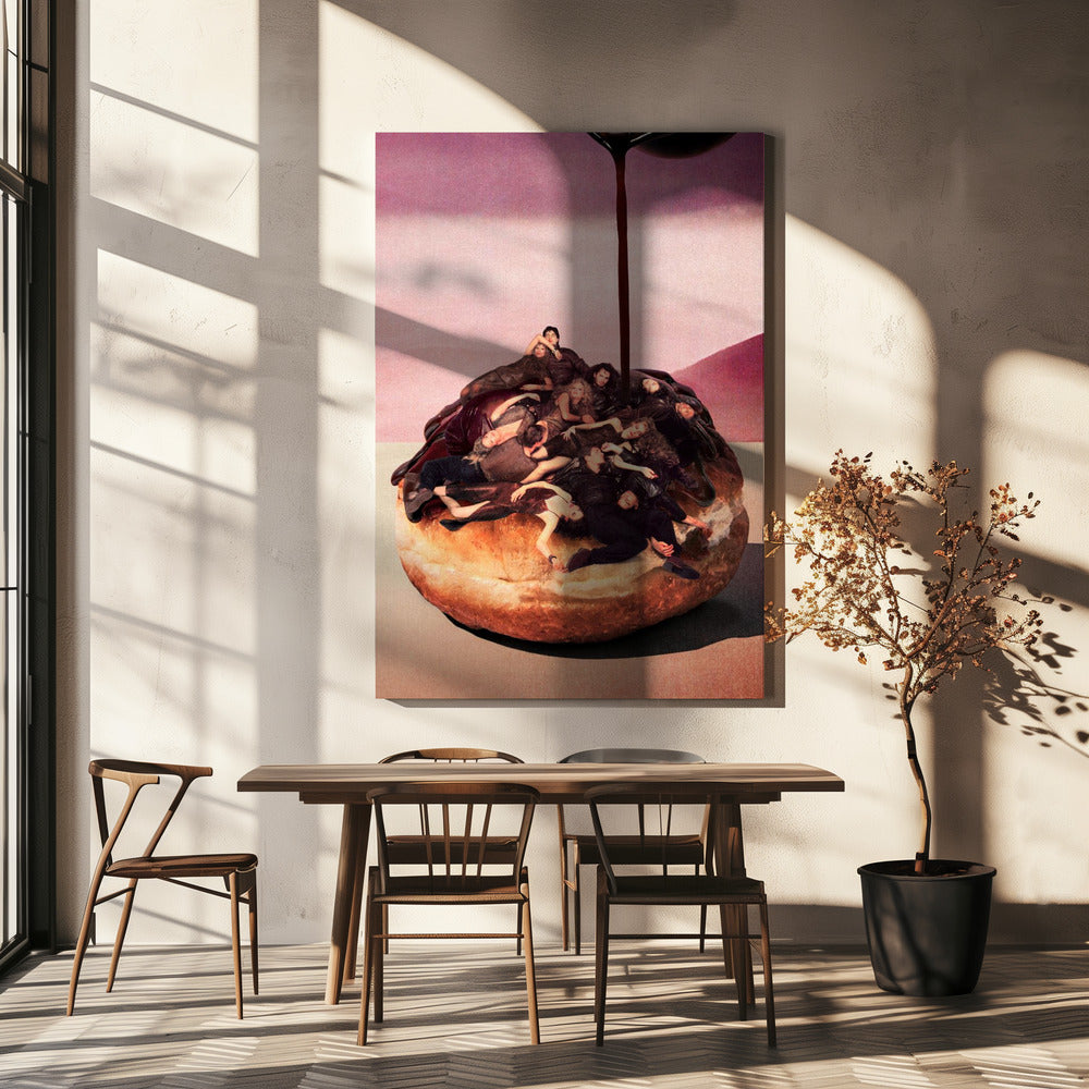Surreal Decadent Donut | Canvas
