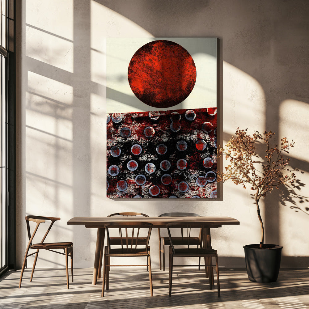 Abstract Artwork With Geometric Composition | Canvas
