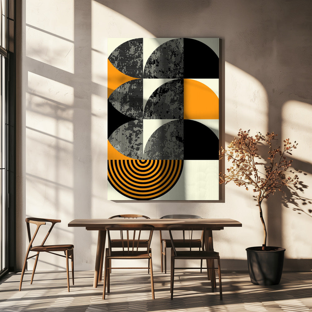 Geometric Abstraction Dynamic | Canvas