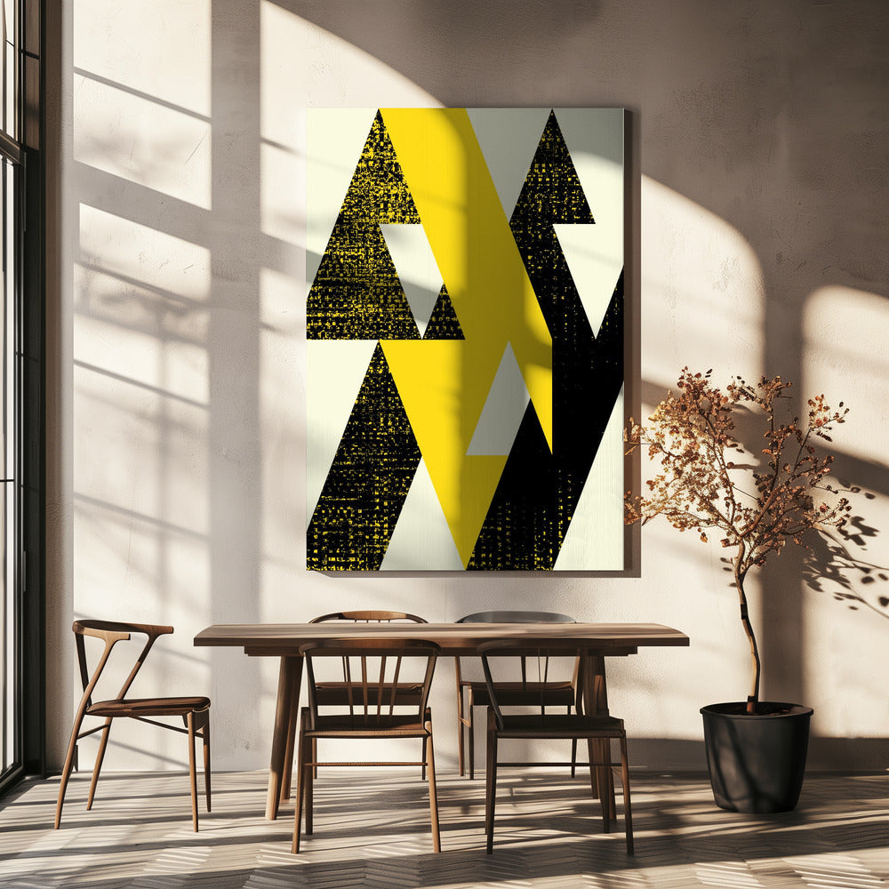 Abstract Geometric Shapes | Canvas