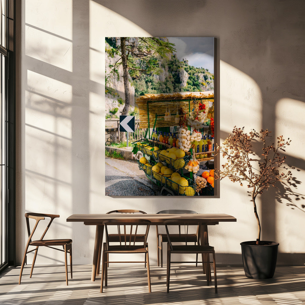 Amalfi Coast Drive XV | Canvas