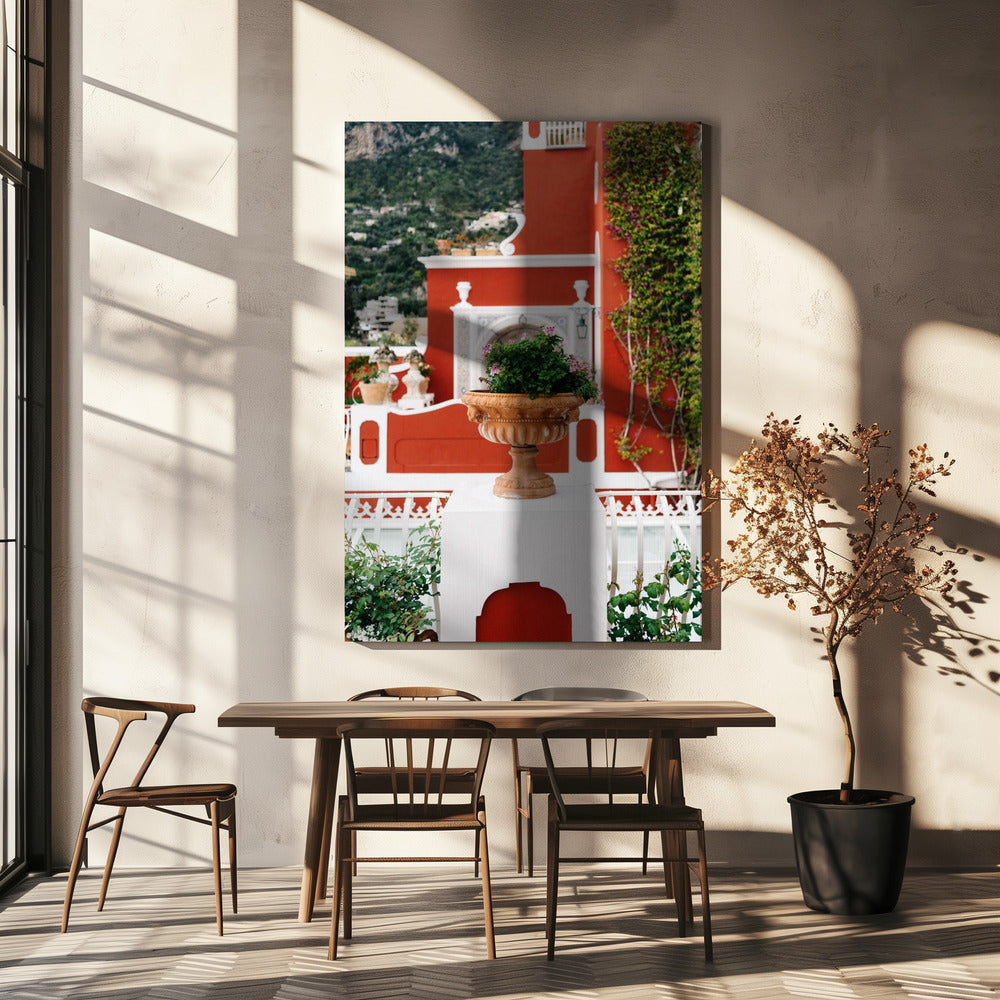 Rainy Positano IV | Canvas