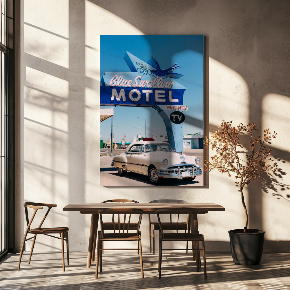 Blue Swallow Motel | Canvas