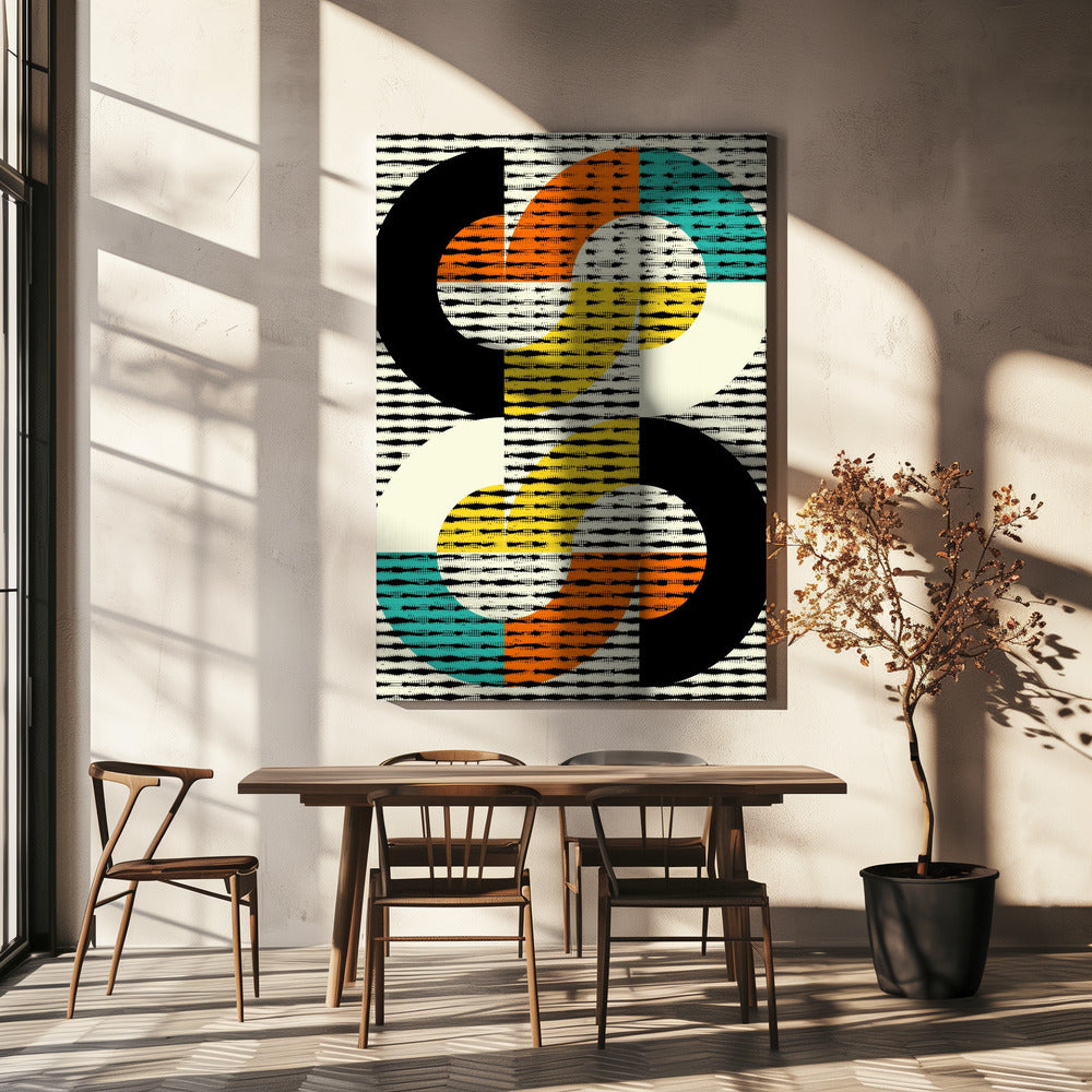 Geometric Symphony | Canvas