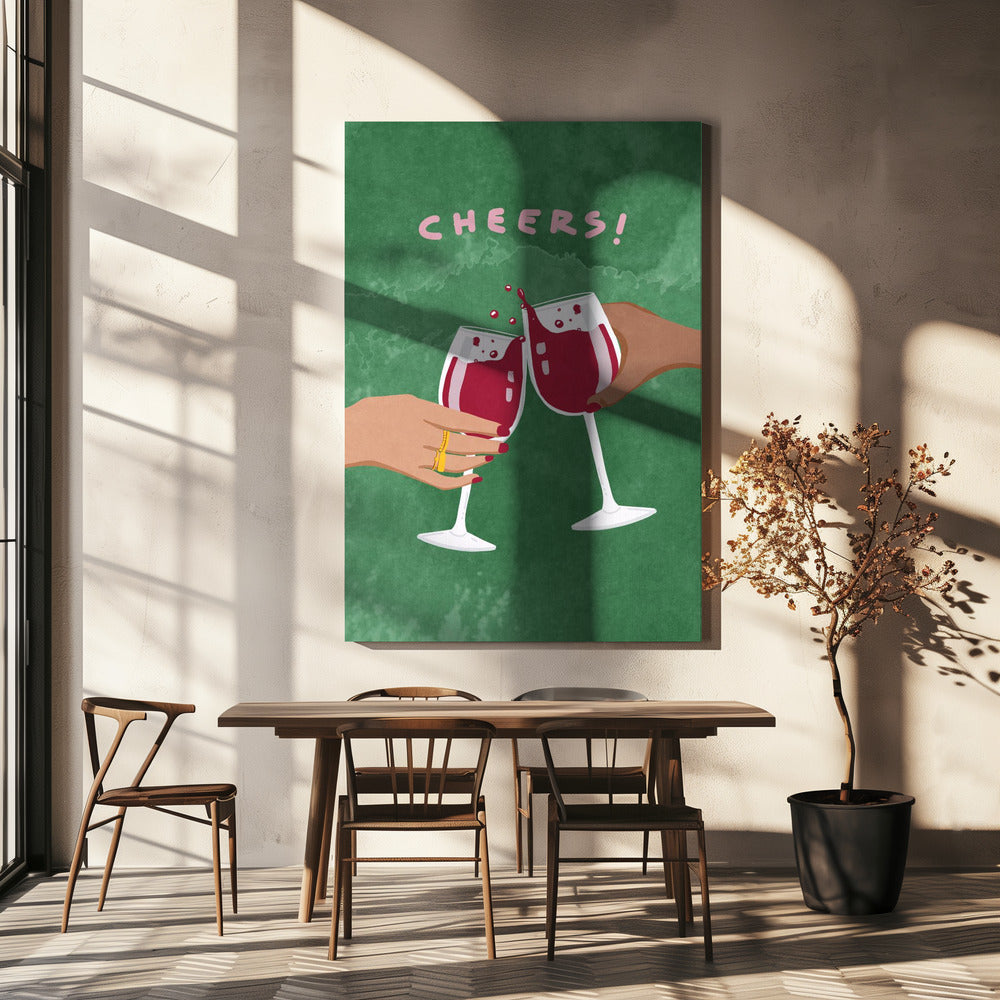 Cheers To Us | Canvas