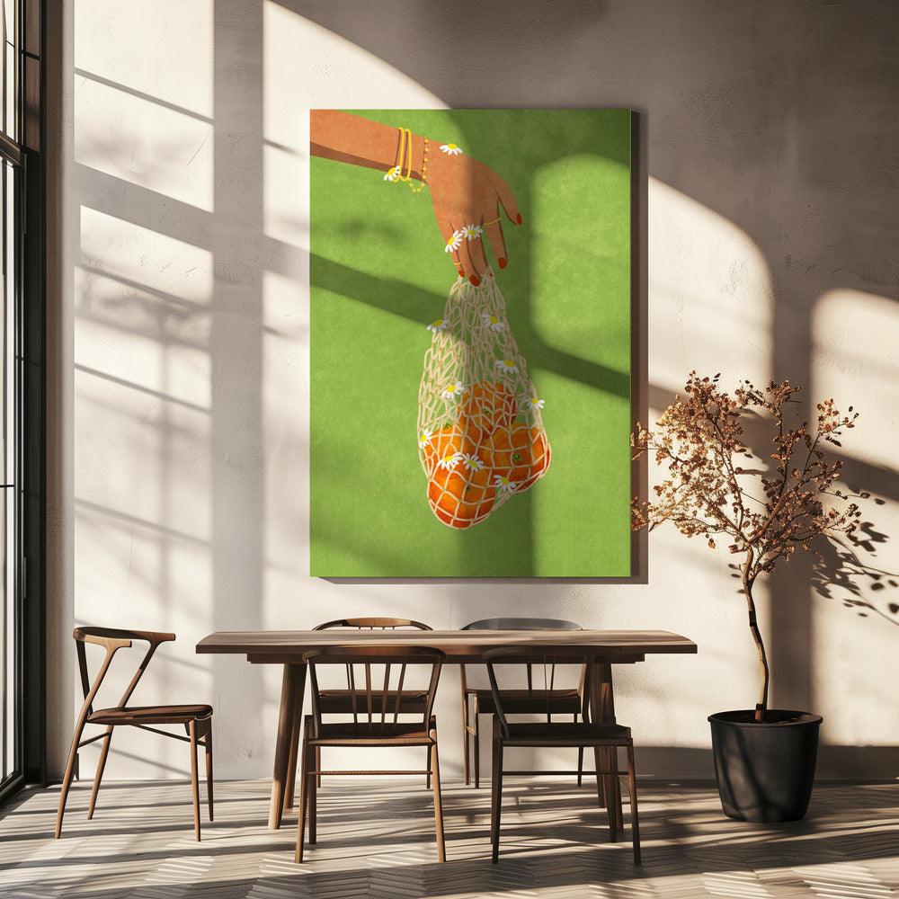 Fresh Oranges | Canvas