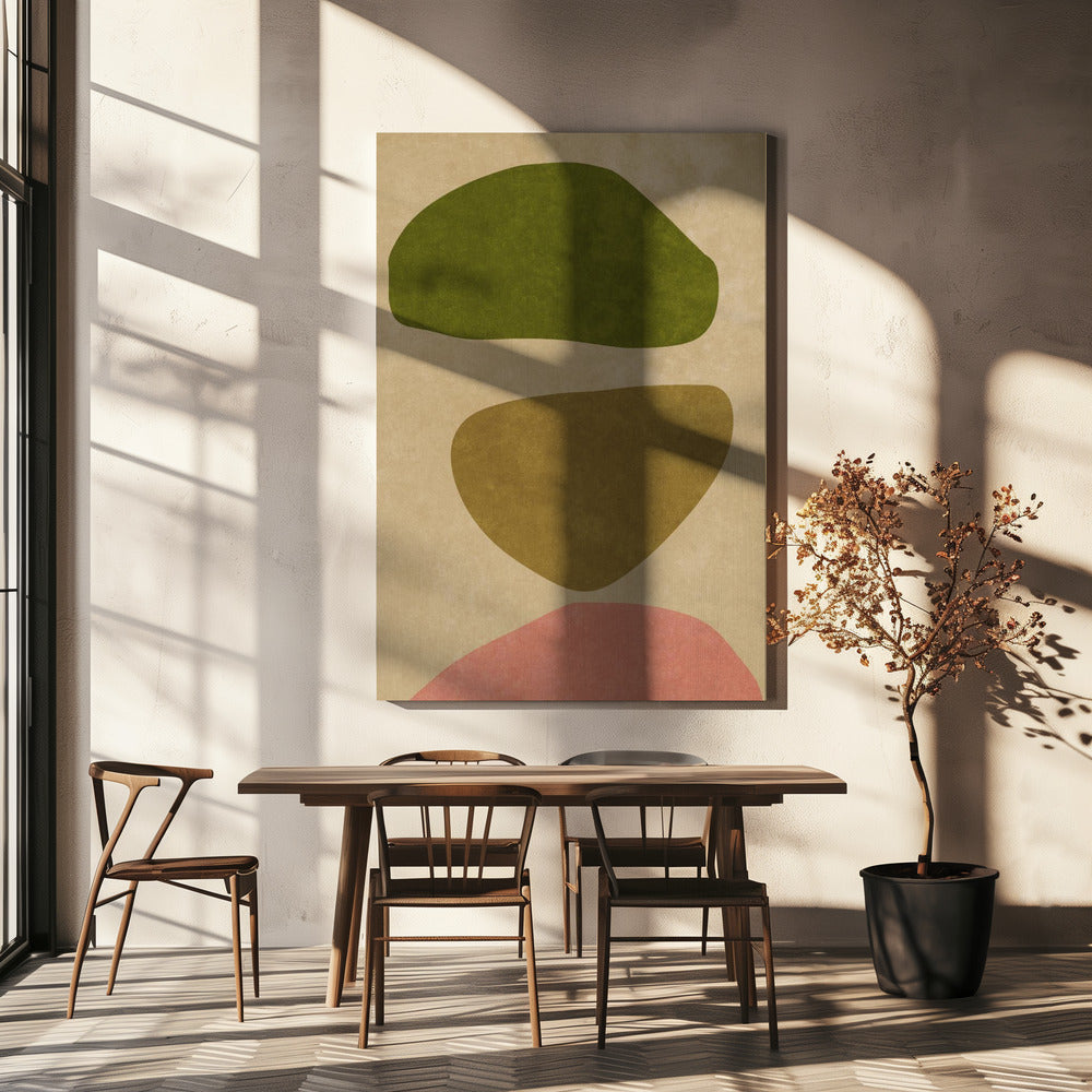 Abstract Forms Nude | Canvas