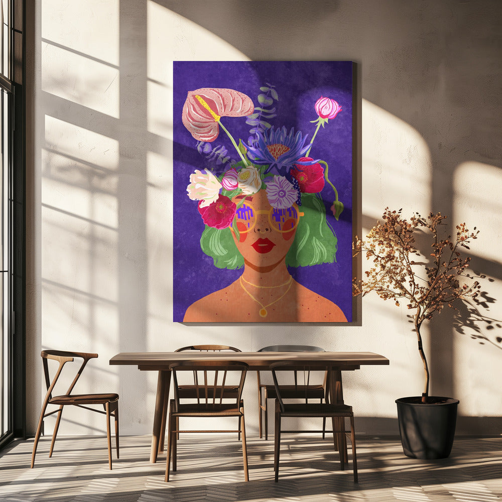 Flower head | Canvas