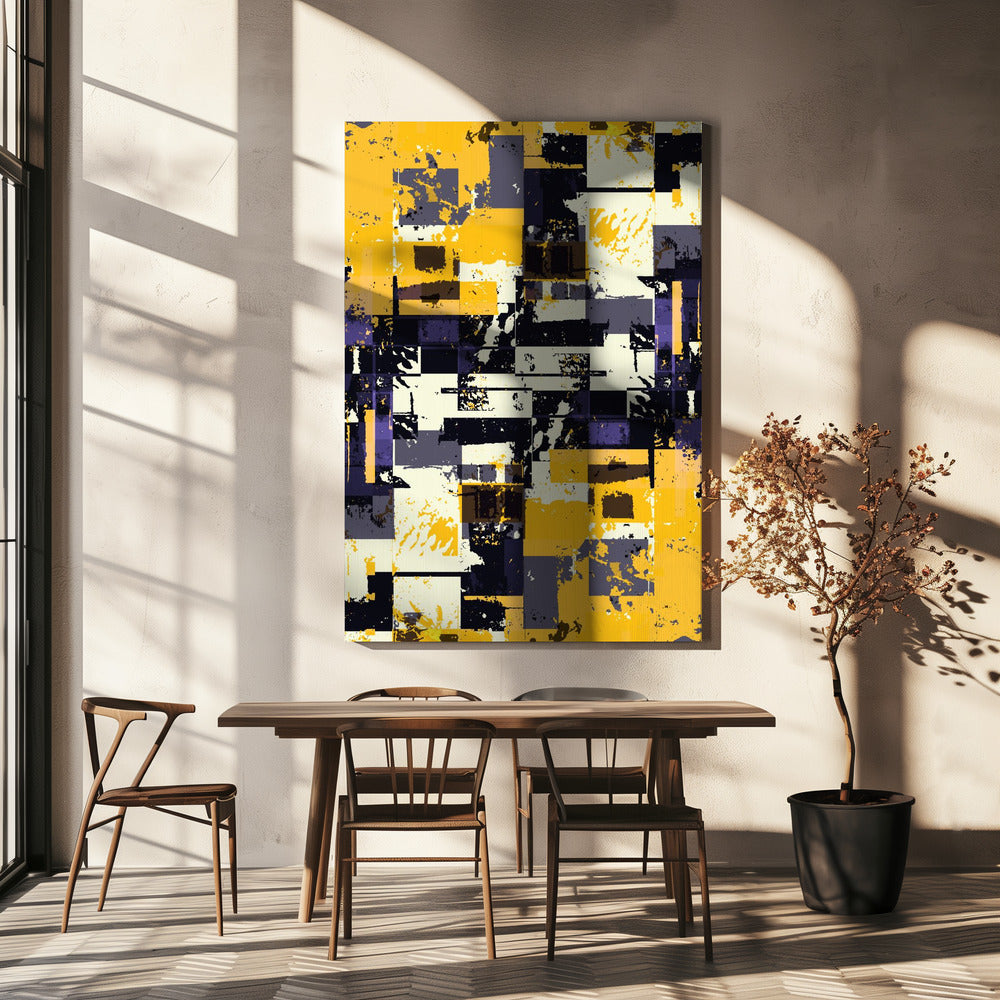 Geometric Shapes And Bold Colors | Canvas