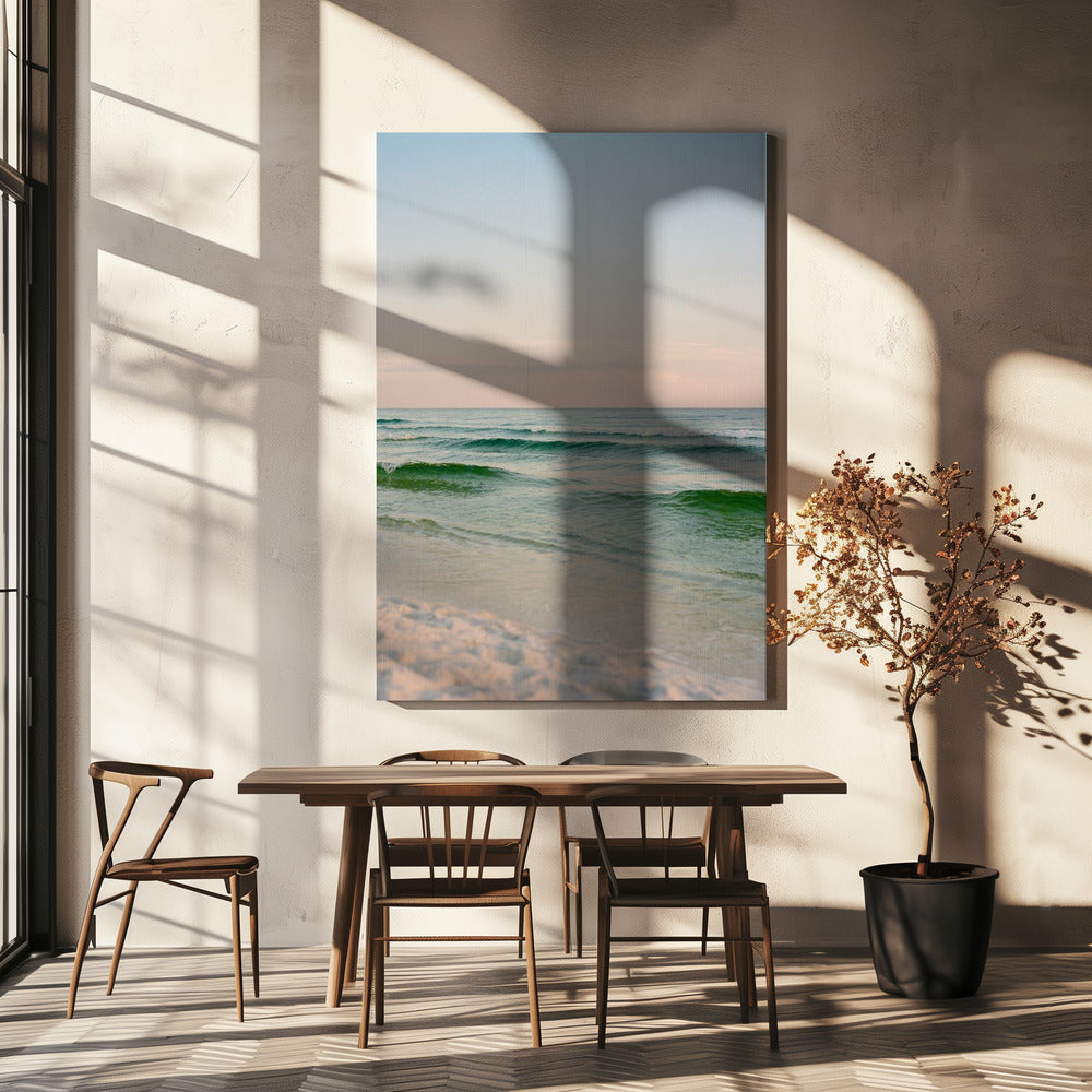 Pastel Ocean Sunset V | Canvas