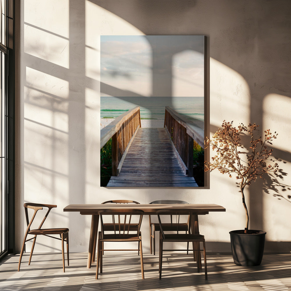 Pastel Ocean Sunset VIII | Canvas