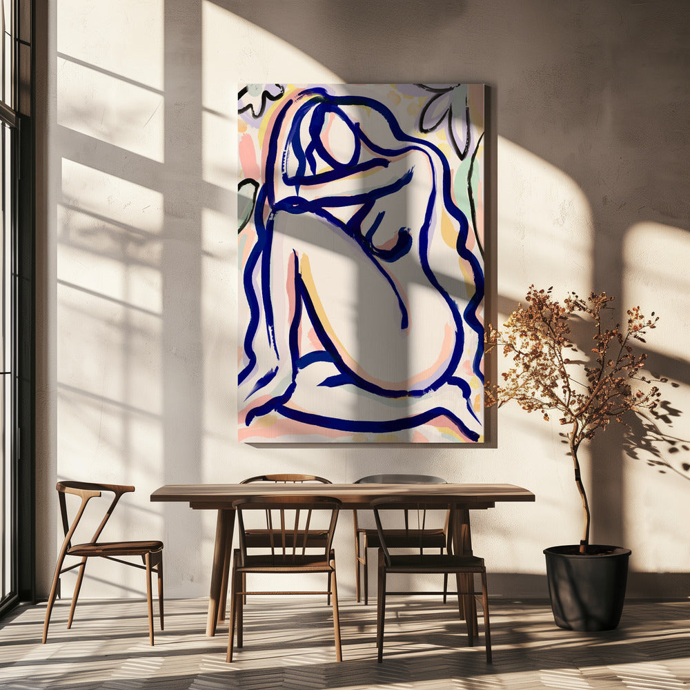 Serene Silhouette | Canvas