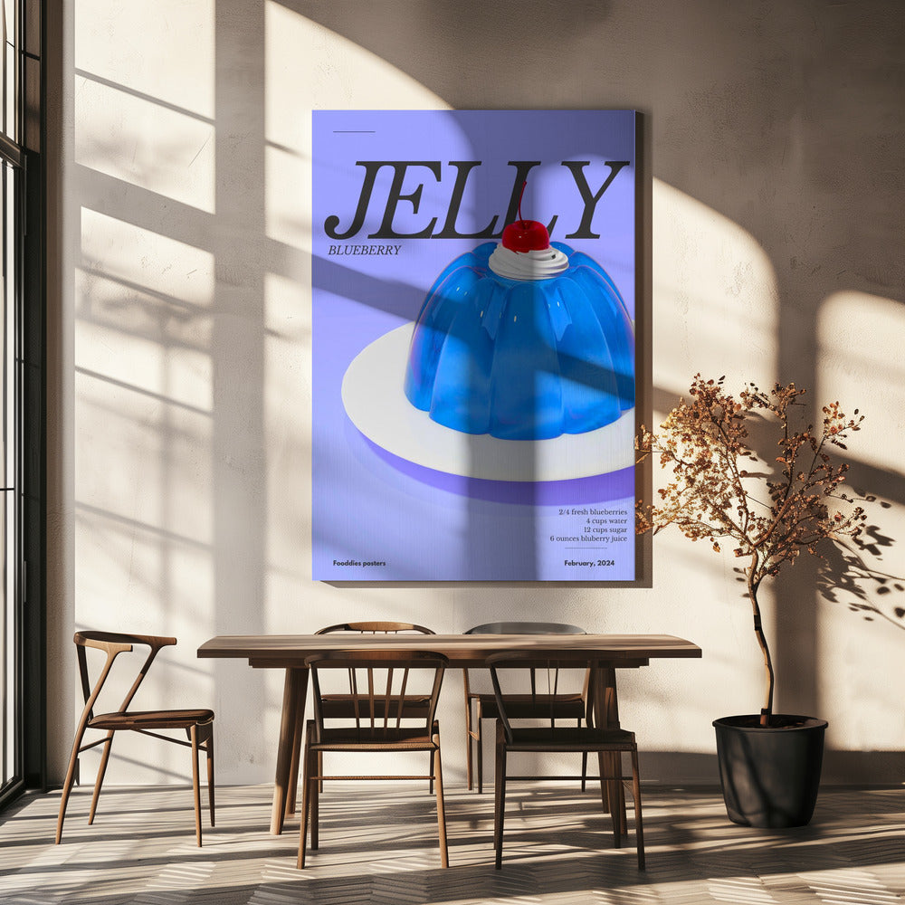 Blue Jelly | Canvas