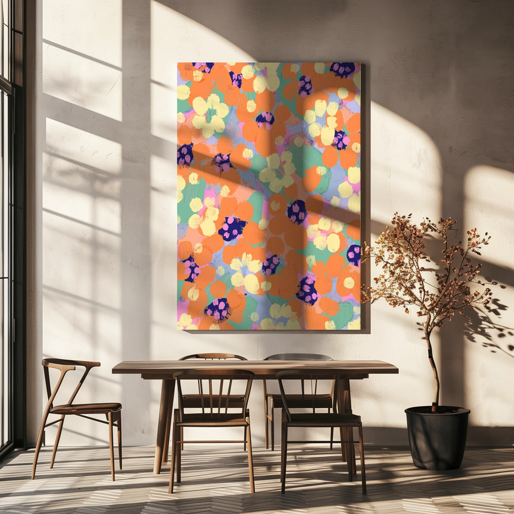 Vibrant Petals | Canvas