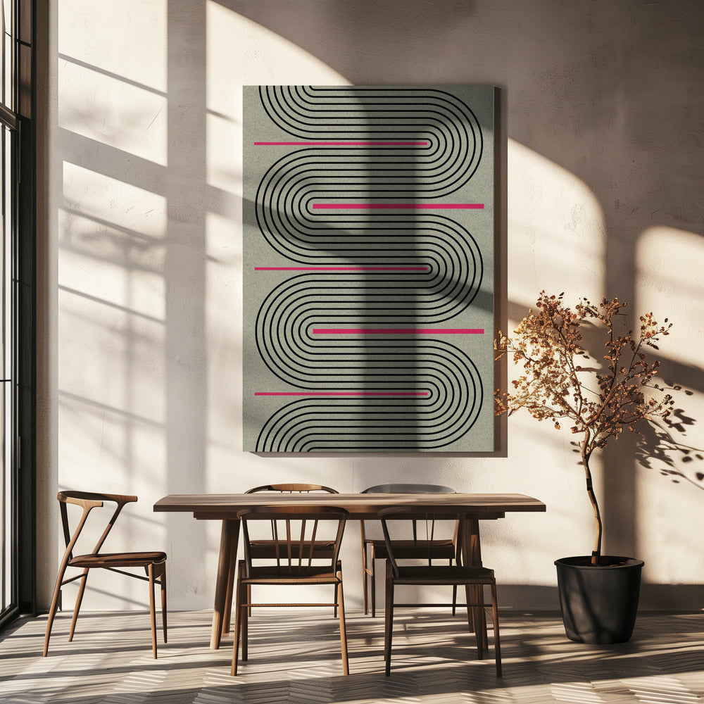 Endless Curves Maze | Canvas
