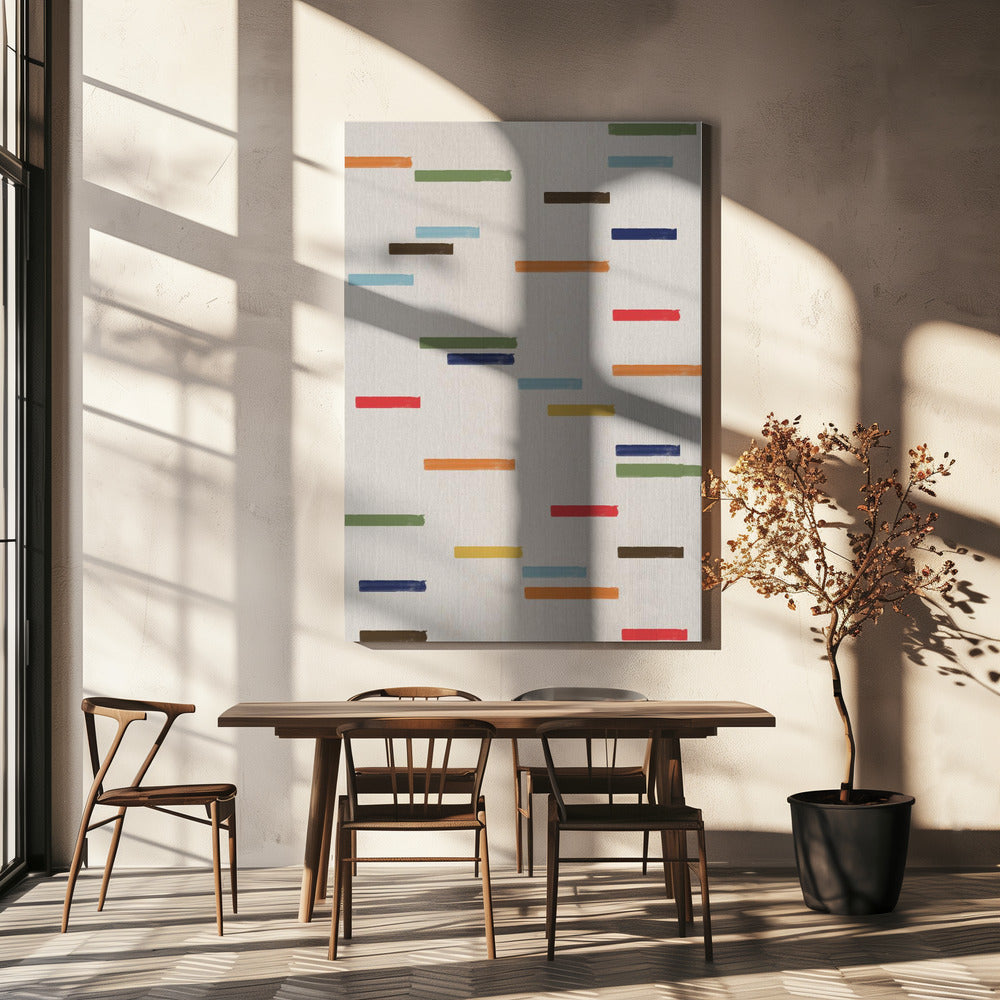Floating Stripes | Canvas