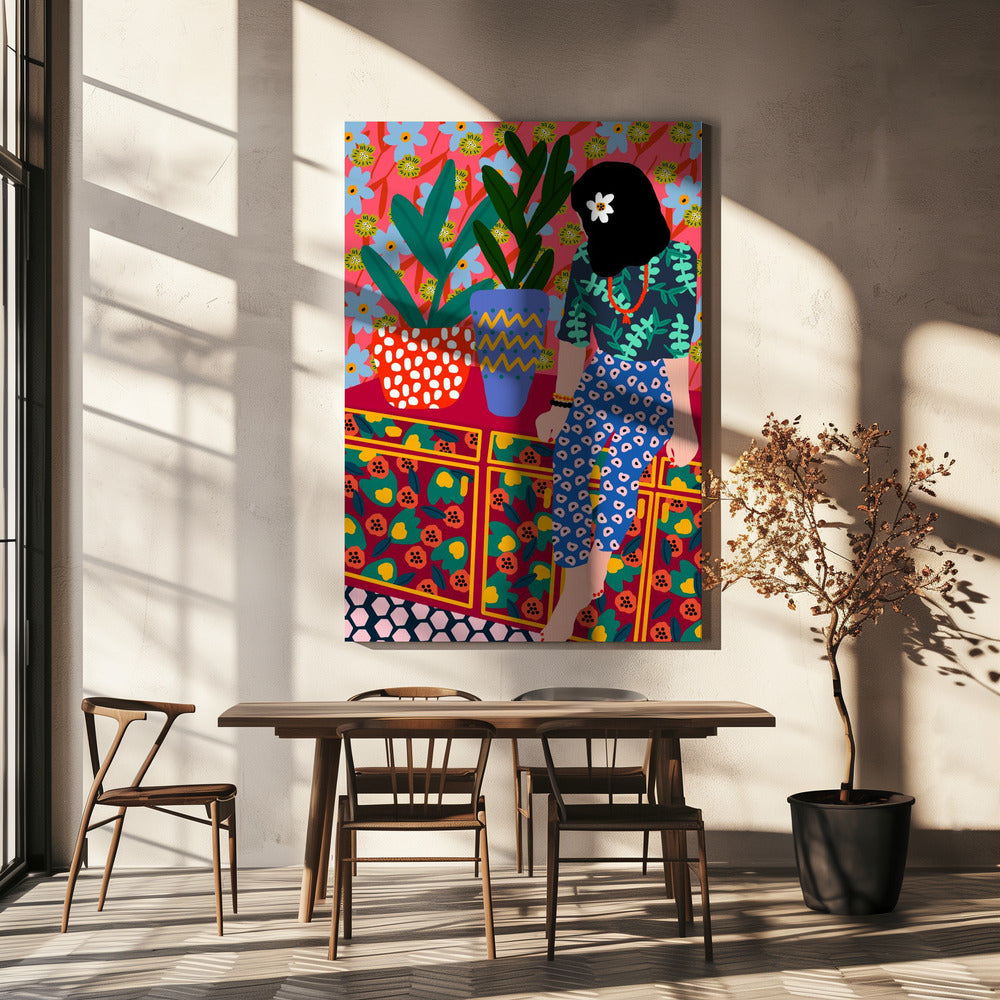 Hawaiian Girl | Canvas