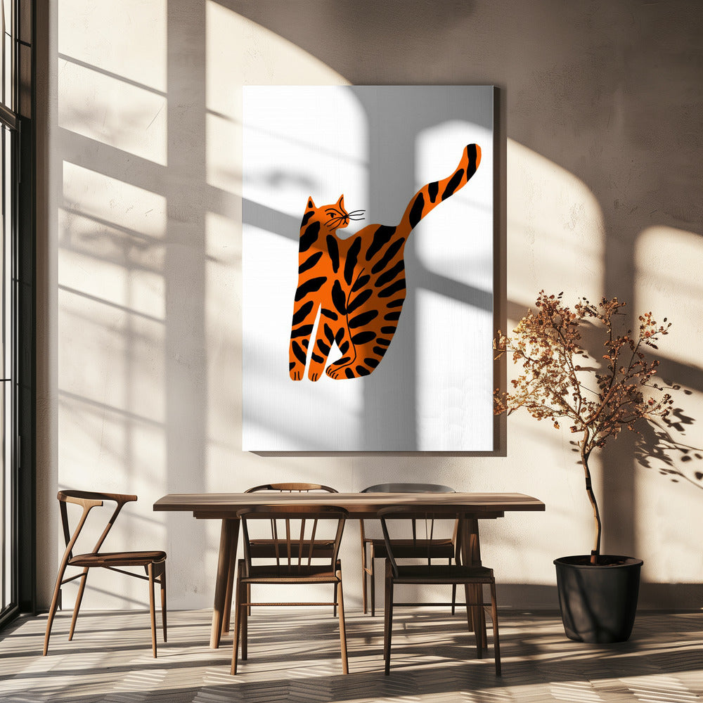 Tiger Cat | Canvas